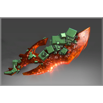 Inscribed Crimson Emerald Conquest
